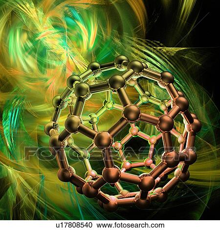 Buckyball molecule, computer artwork. View Large Photo Image Stock Image - Buckyball molecule, computer artwork.. Fotosearch