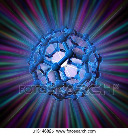 Buckyball molecule, computer artwork. View Large Photo Image Stock Photography - Buckyball molecule, computer artwork.. Fotosearch