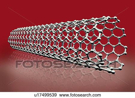 Carbon nanotube, computer artwork. View Large Photo Image Stock Photo - Carbon nanotube, computer artwork.. Fotosearch