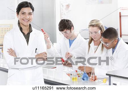 Chemistry lesson. View Large Photo Image Stock Image - Chemistry lesson.. Fotosearch