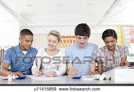 Chemistry lesson. View Large Photo Image Stock Photo - Chemistry lesson.. Fotosearch