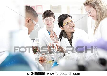 Chemistry lesson. View Large Photo Image Stock Photography - Chemistry lesson.. Fotosearch