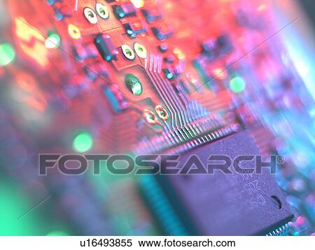 Circuit board. View Large Photo Image Stock Photography - Circuit board.. Fotosearch
