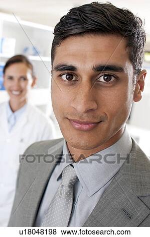 Stock Photo - Commercialisation of scientific research.. Fotosearch