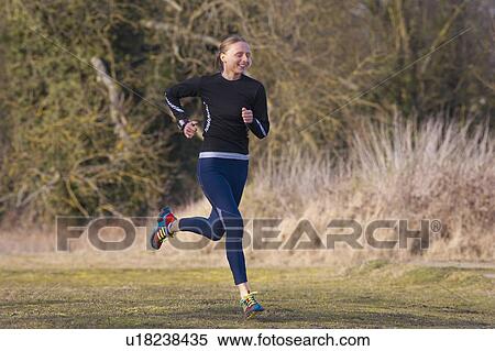 Cross-country running. View Large Photo Image Stock Photography - Cross-country running.. Fotosearch