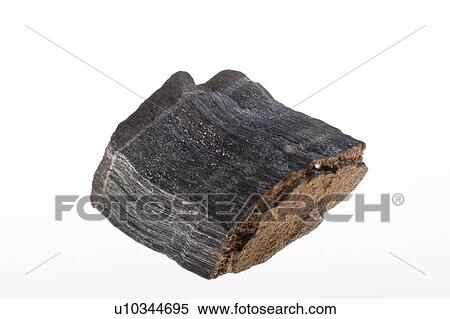 Stock Photography - Cutout of a Blue Tiger's Eye or Hawk's Eye gemstone on white background.. Fotosearch