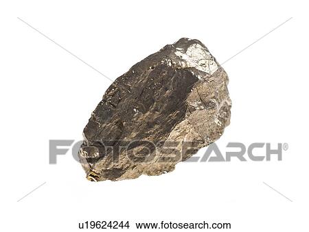 Cutout of a piryth gemstone on white background. View Large Photo Image Picture - Cutout of a piryth gemstone on white background.. Fotosearch