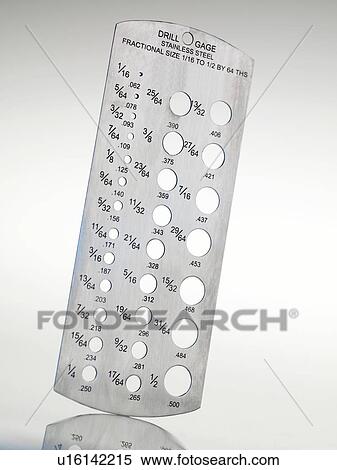 Stock Photography - Drill gauge.. Fotosearch