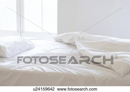 Empty bed. View Large Photo Image Stock Image - Empty bed.. Fotosearch