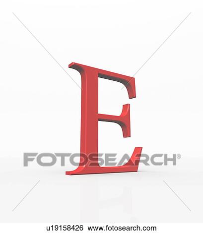 Epsilon is the fifth letter of the Greek alphabet. In the system of Greek numerals it has a value of 5. The uppercase Epsilon is not commonly used outside of the Greek language because of its similarity to the Latin letter E. The lower case letter is comm View Large Photo Image Stock Photograph - Epsilon is the fifth letter of the Greek alphabet. In the system of Greek numerals it has a value of 5. The uppercase Epsilon is not commonly used outside of the Greek language because of its similarity to the Latin letter E. The lower case letter is comm. Fotosearch