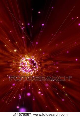 Stock Photo - Exploding star, conceptual computer artwork.. Fotosearch