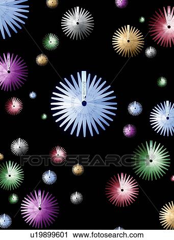 Stock Image - Feeler gauges.. Fotosearch