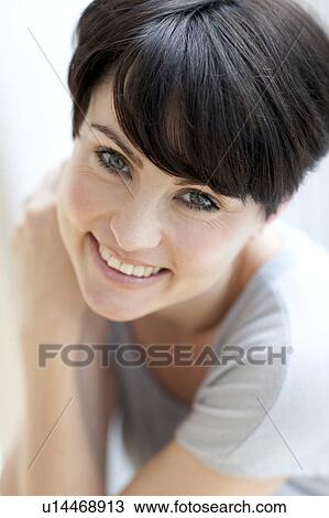 Happy woman. View Large Photo Image Stock Image - Happy woman.. Fotosearch