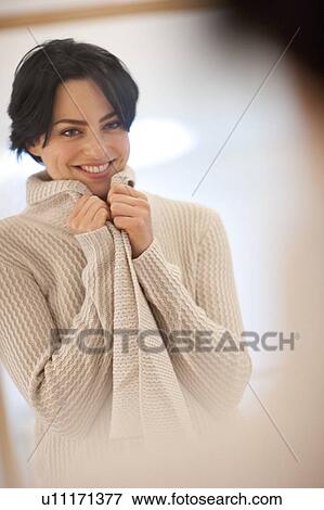 Happy woman. View Large Photo Image Stock Photo - Happy woman.. Fotosearch