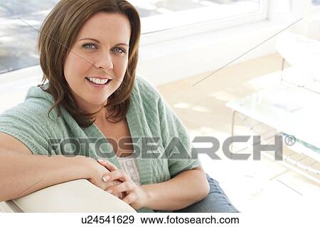 Happy woman. View Large Photo Image Stock Photo - Happy woman.. Fotosearch