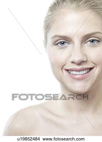 Picture - Happy young woman.. Fotosearch