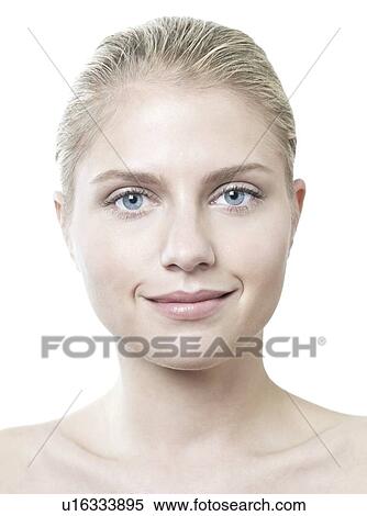 Stock Photography - Happy young woman.. Fotosearch