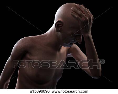 Headache, conceptual computer artwork. View Large Photo Image Stock Image - Headache, conceptual computer artwork.. Fotosearch