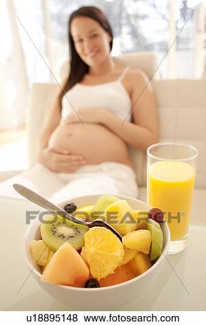 Healthy diet in pregnancy. View Large Photo Image Stock Photo - Healthy diet in pregnancy.. Fotosearch