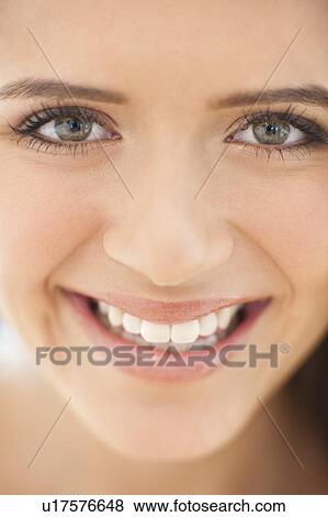 Stock Photo - Healthy teenage girl.. Fotosearch