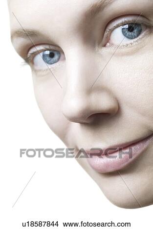 Picture - Healthy woman's face.. Fotosearch