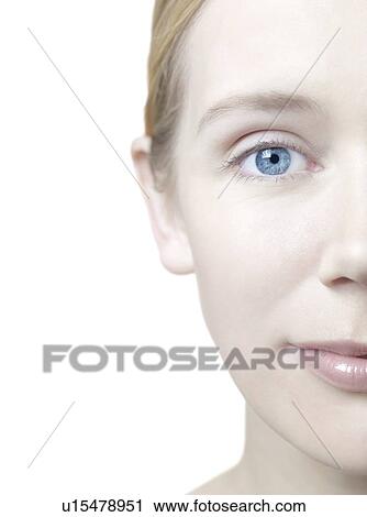 Healthy woman's face. View Large Photo Image Stock Image - Healthy woman's face.. Fotosearch