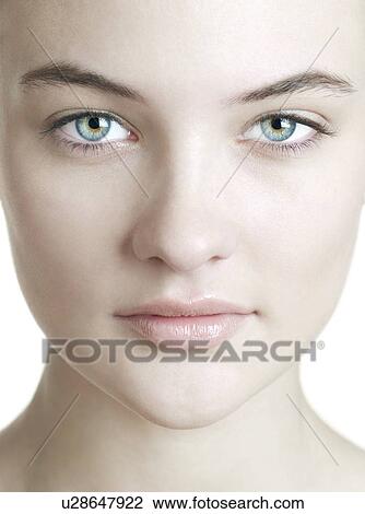 Healthy woman's face. View Large Photo Image Stock Image - Healthy woman's face.. Fotosearch