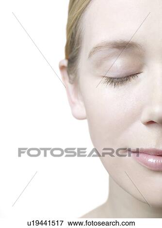 Healthy woman's face. View Large Photo Image Stock Photo - Healthy woman's face.. Fotosearch