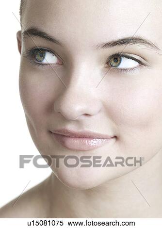 Stock Photography - Healthy woman's face.. Fotosearch