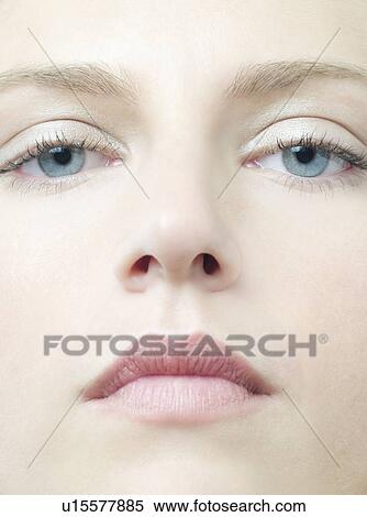 Stock Photography - Healthy woman's face.. Fotosearch