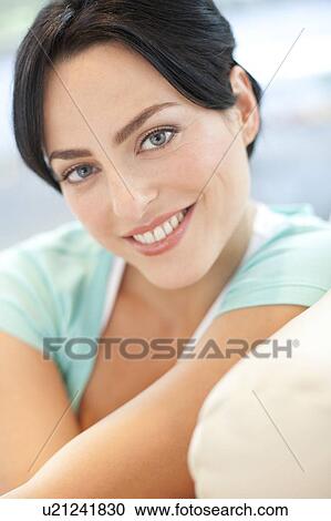 Stock Image - Healthy young woman.. Fotosearch
