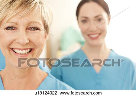 Stock Image - Hospital staff.. Fotosearch