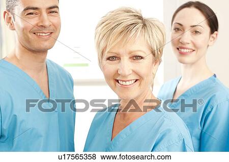Hospital staff. View Large Photo Image Stock Photo - Hospital staff.. Fotosearch