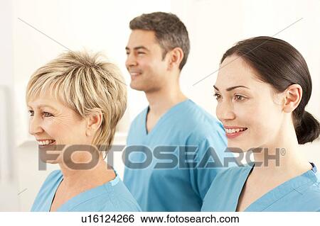 Hospital staff. View Large Photo Image Stock Photograph - Hospital staff.. Fotosearch