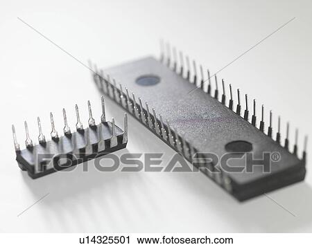 Integrated circuits. View Large Photo Image Stock Image - Integrated circuits.. Fotosearch