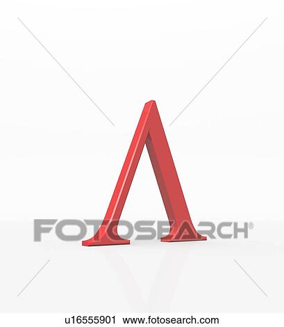 Lambda is the 11th letter of the Greek alphabet. In the system of Greek numerals lambda has a value of 30. The letter is widely used in mathematics, astrophysics, crystal optics, neurobiology, electrochemistry and cosmology. The Greek alphabet has an impo View Large Photo Image Stock Image - Lambda is the 11th letter of the Greek alphabet. In the system of Greek numerals lambda has a value of 30. The letter is widely used in mathematics, astrophysics, crystal optics, neurobiology, electrochemistry and cosmology. The Greek alphabet has an impo. Fotosearch