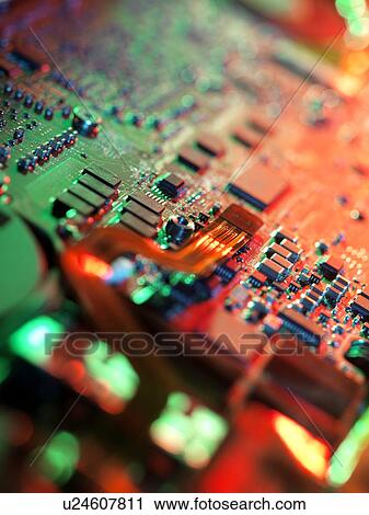 Stock Image - Laptop circuit board.. Fotosearch