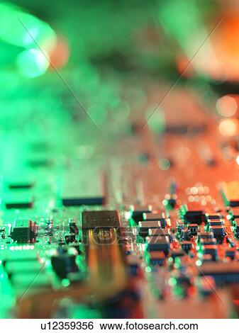 Stock Photograph - Laptop circuit board.. Fotosearch