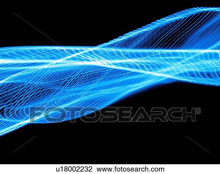 Stock Image - Light patterns. Fotosearch