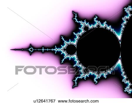 Stock Photo - Mandelbrot fractal. Computer-generated image derived form a Mandelbrot Set.. Fotosearch