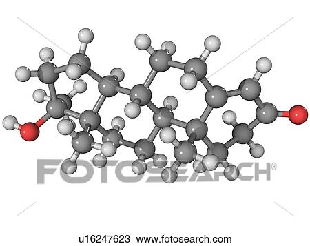 Methyltestosterone, molecular model. This is an anabolic steroid drug. Atoms are represented as spheres and are colour-coded: carbon (grey), hydrogen (white) and oxygen (red). View Large Photo Image Stock Image - Methyltestosterone, molecular model. This is an anabolic steroid drug. Atoms are represented as spheres and are colour-coded: carbon (grey), hydrogen (white) and oxygen (red).. Fotosearch