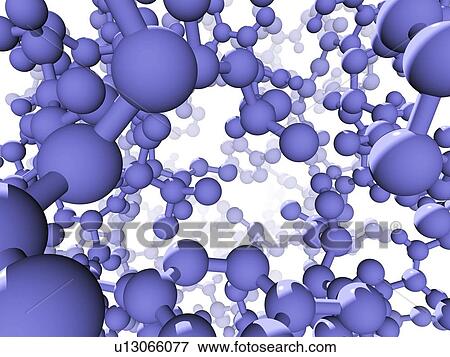 Molecular model, computer artwork. View Large Photo Image Stock Photo - Molecular model, computer artwork.. Fotosearch
