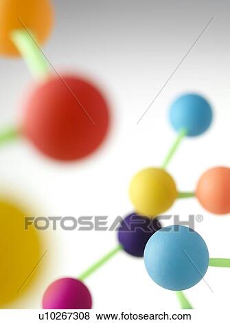 Stock Photo - Molecular structure.. Fotosearch