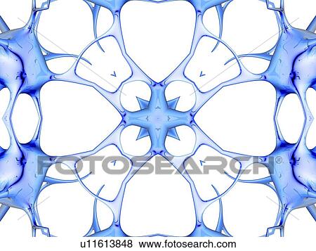 Neurons, kaleidoscope artwork View Large Photo Image Stock Photo - Neurons, kaleidoscope artwork. Fotosearch