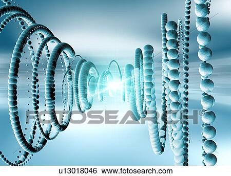 Stock Photograph - Neutrinos, conceptual computer artwork.. Fotosearch