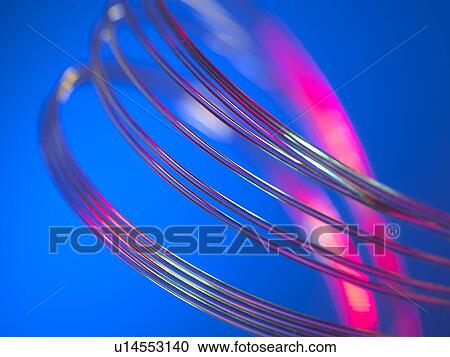 Optical fibres. View Large Photo Image Stock Image - Optical fibres.. Fotosearch