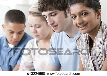 Pupils in a lesson. View Large Photo Image Stock Photo - Pupils in a lesson.. Fotosearch