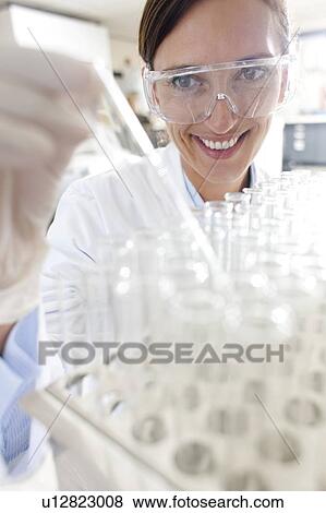 Stock Photo - Scientific research.. Fotosearch