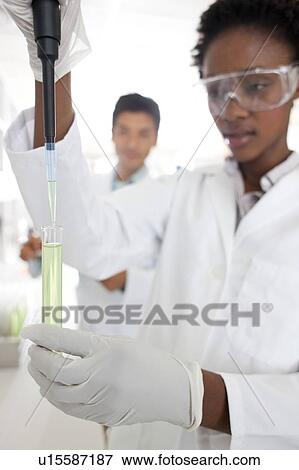 Stock Photo - Scientific research.. Fotosearch