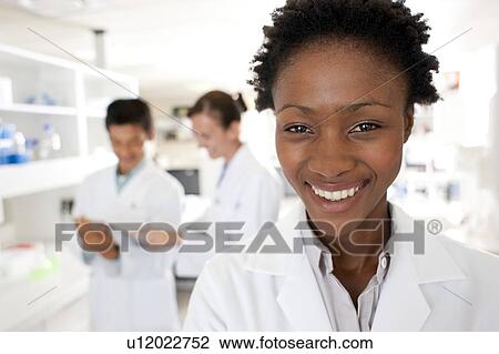 Stock Image - Scientists.. Fotosearch